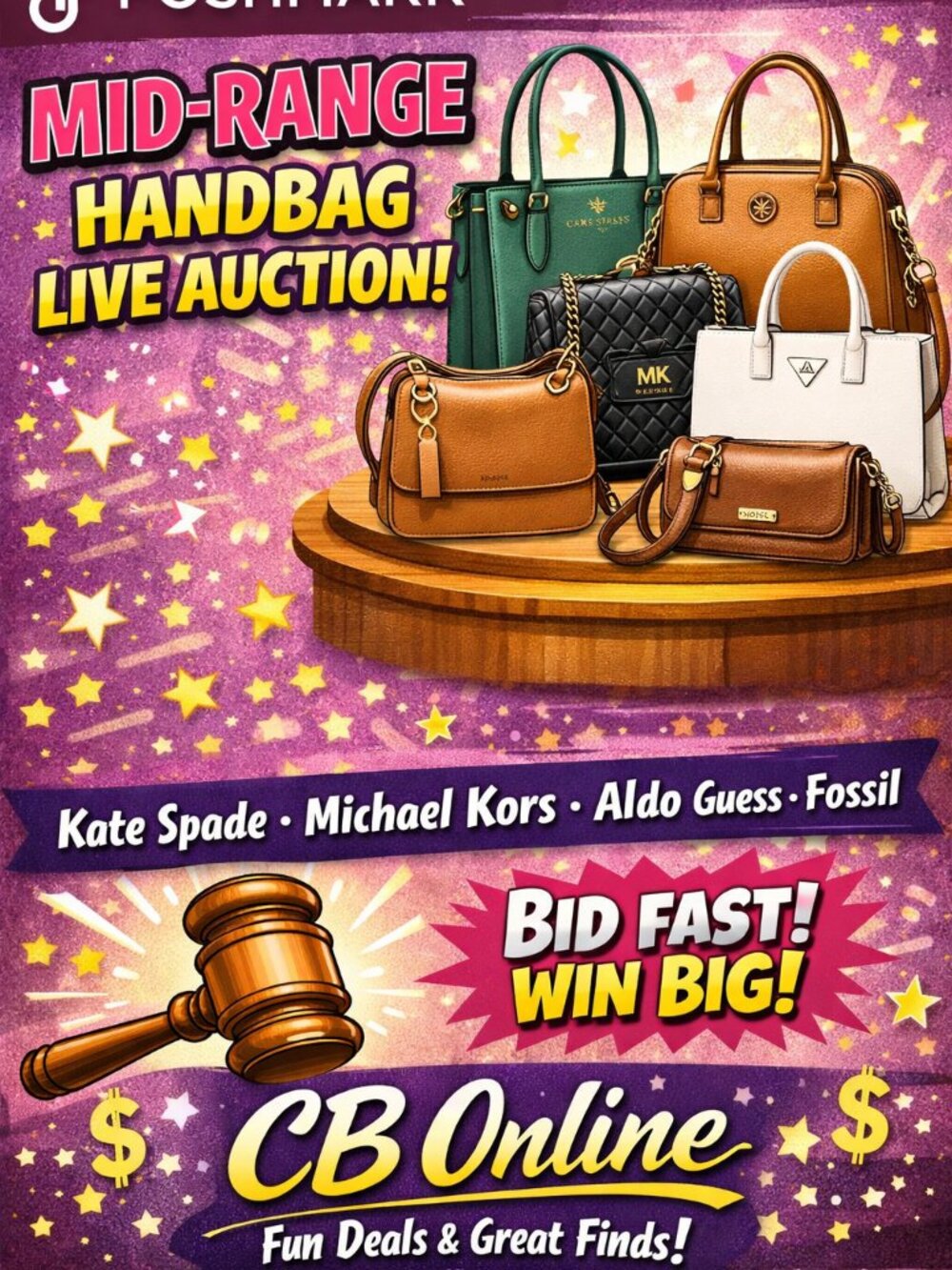 $15 Mid-Range Handbag